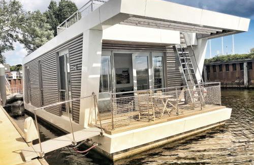 Schwimmendes Ferienhaus Heimathafen - Foto 2