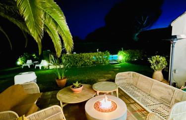 Villa provençale, Golfe Saint Tropez, Climatisée 12 pers, 4 suites, Piscine chauffée, Hammam, Spa, Billard, Pétanque, Wifi professionnel haut débit - Foto 28