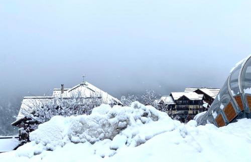 Chaleureux appartement grand panorama 2 avec piscine au pied des pistes - Foto 16
