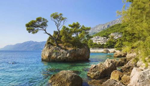 Luxury Apartment with Balcony and Panoramic View - Hotel Sunceva Postelja Brela - Foto 3