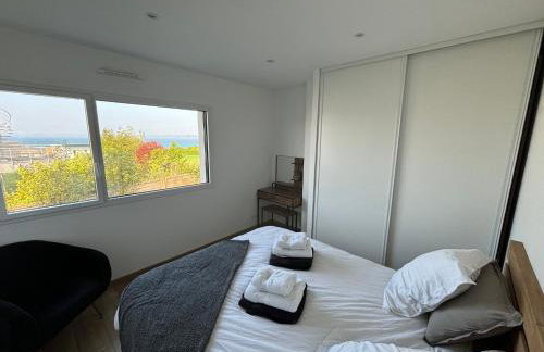 Maison contemporaine avec vue mer, piscine intérieure, classée 5 étoiles - Foto 16