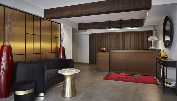 Sala de estar do lobby