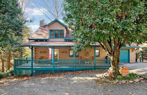 BearHavencabinfun 3 story Log Cabin Mountain View,Hot Tub, sleeps 10 - Foto 31