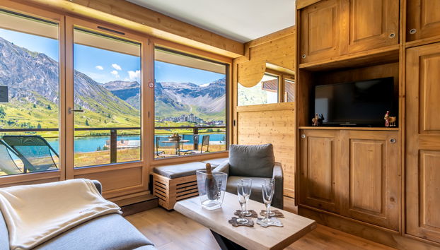 Apartment Les Cimes - Le Lac by Interhome - Foto 4, Living Room