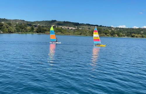 VILLA "Lago Blu" vista lago di Bracciano, con vasca idromassaggio esterna - Foto 47