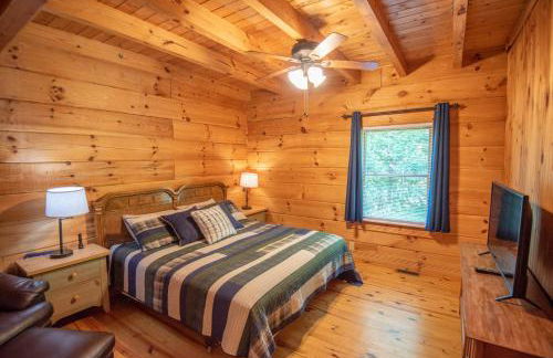 Updated Cabin Mins from Downtown West Jefferson- Hot Tub, Porches, Dogs OK - Photo 13