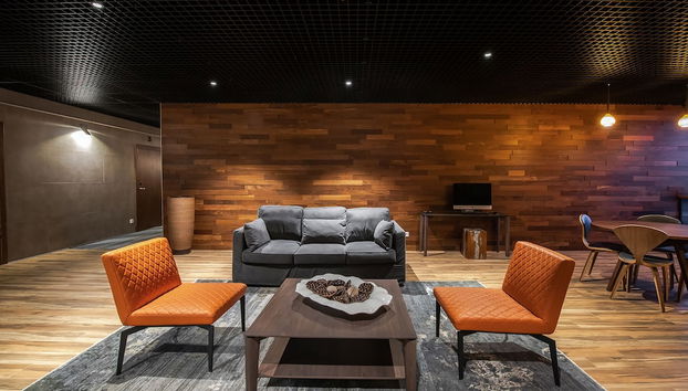 Zona de estar del vestíbulo