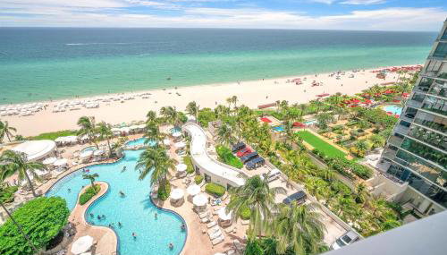 TRUMP INTERNATIONAL BEACH RESORT 2 BEDROOM APARTMENT 1600 Sqf OCEAN FRONT - Foto 4