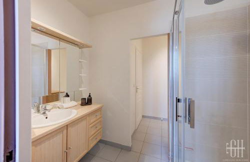 Appartement avec chambre, parking, bureau, wifi - Foto 10