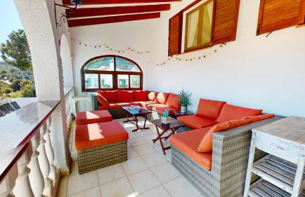Villa León en Denia, vacaciones con barbacoa en terraza, piscina privada y vistas al Mediterráneo by Family Homes - Foto 14