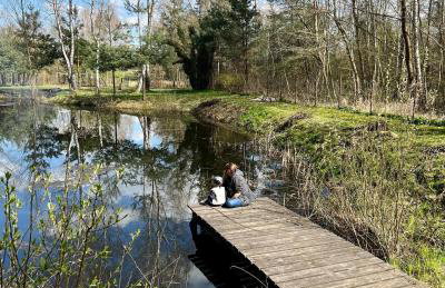 Kurort Mirowice-domek w lesie, z balią z jacuzzi i hydromasażem - Foto 35