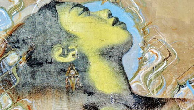 Grafiti en el barrio de RoRo