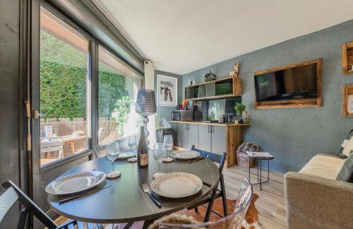 Chalet studio Megève enface des remontées mécaniques et parking gratuit - Foto 4