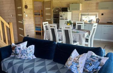 Mazury Dom Oluś nad jeziorem Sasek Wielki z gorącą balia z funkcją jakuzzi - Foto 13