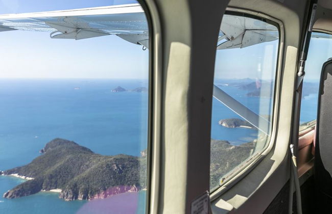 60 Minuten Panoramaflug über Whitehaven Beach, Hill Inlet und Heart Reef - Foto 5