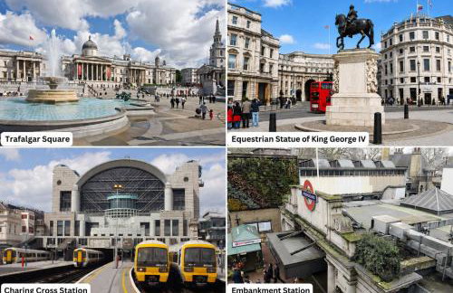 Promo Rate - 2BDR flat with AC in Embankment near Charing Cross, Trafalgar Square, London Eye, Big Ben - Photo 21