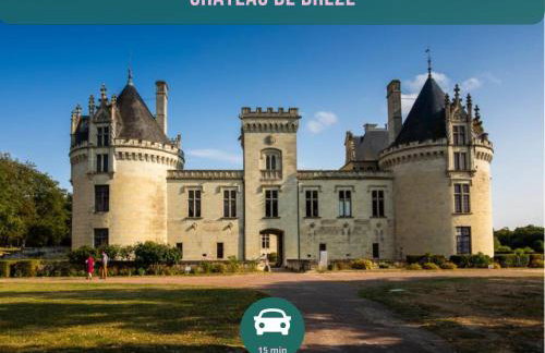 CENTER PARCS à 5min - Idéal Familles & Groupes - 3 parkings - Piscine - Jardin clos - Au calme - Châteaux de la Loire - Foto 74