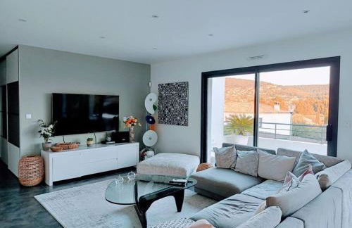 Villa contemporaine Piscine chauffée,pétanque, Clim - Foto 12