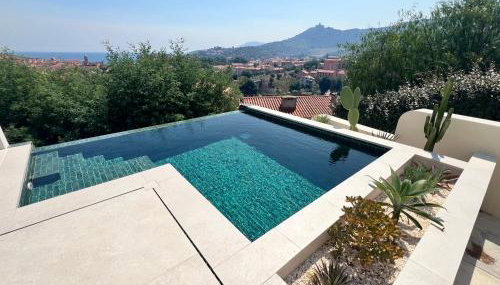 Can Jeannette Vue Mer & Montagne - Collioure - Foto 1, Garden, Garden view