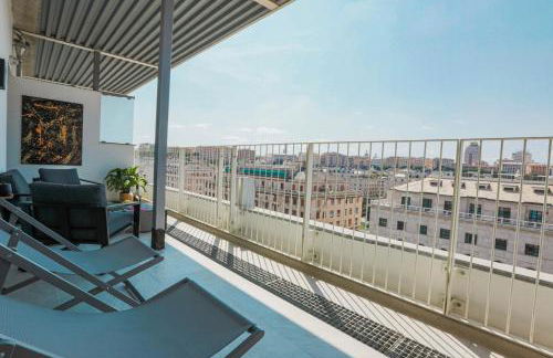 Attico 36 e 49 con terrazza vista mare e parcheggio grande - Foto 8