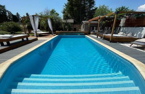 studio terrace swimming pool quiet expo park - Foto 26