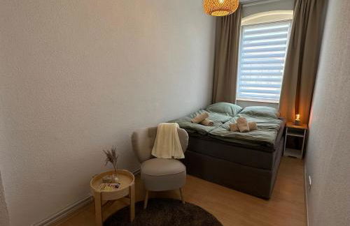 Große Ferienwohnung für Gruppen und Familien bis 8 Personen mit Balkon - Foto 6