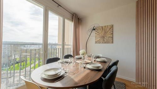 Confort & Spacieux Family Travel pour 6 - 10' to Disneyland Paris 25' to Paris - In front of Train Station Torcy RER A - Foto 4