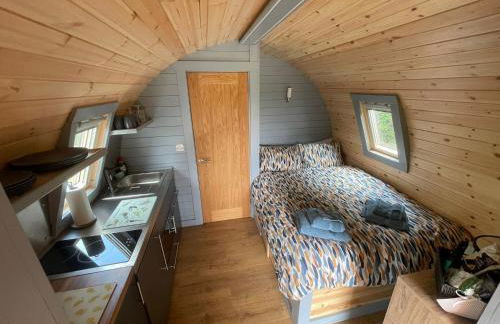 Pine Lodge Posh Glamping With Wood Fired Hot Tub & Big Lincolnshire Skies - Foto 9