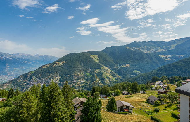 T-Resort La Tzoumaz 3p6 vue vallée - Foto 16