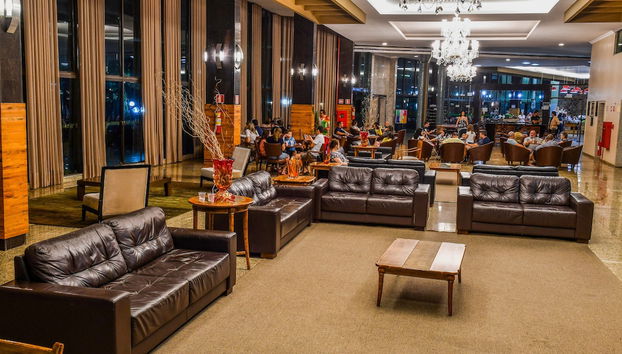 Zona de estar del vestíbulo