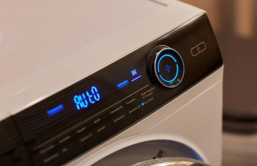 R B Apartment Hamburg Business am Flughafen für 1-5 Personen - ideal für Geschäftsreisende und Familien - Küche - Waschtrockner - Smart TV - kostenloser Parkplatz - Foto 16