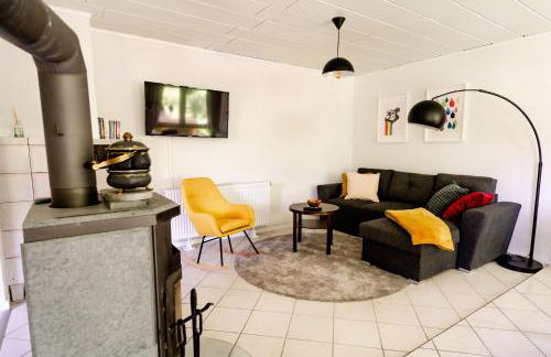 birds-nest Ferienwohnung Waldblick Kamin - Foto 18