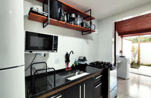 Casa Ubatubana I, em Praia do Sapê - Ar condicionado, garagem, cozinha completa e Wi-Fi - Foto 23