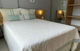 Apartamento confortável e com Piscina a 900 m da praia de Itacoatiara - Foto 24