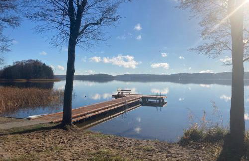 Ceglany Domek z jacuzzi, nad jeziorem, przy lesie - Foto 46