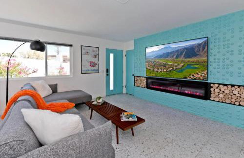 Quintessential Family Palm Springs Salt Pool Spa Casita - Foto 12