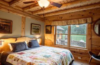 Private Luxury Log Cabin - Foto 6