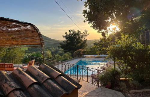 Villa BELVENTO, superbe villa au calme, piscine, vue incroyable ! - Photo 53