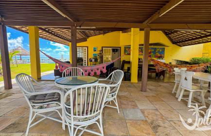 Casa à Beira Mar, piscina e 4 suítes na praia de Ipioca-Maceió-AL - Vila Ipioca - Foto 42