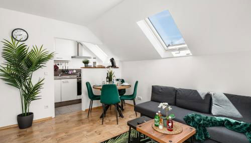 MOLA Apartments-Moderne Ferienwohnung im Herdecker Zentrum für 3 Personen-mit Balkon-Grill-Gratis Parkplatz-WLAN - Foto 1, stove