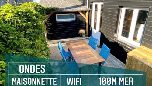 Maisonnette,100m mer, proche St Malo/Cancale, WIFI - Foto 1