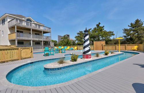 Rio Rodanthe Lazy River Kiddie Pool Oceanfront Elevator - Foto 1