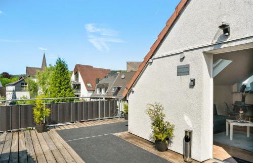MOLA Apartments-Charmante Ferienwohnung im Herdecke Zentrum für 3 Personen-große Dachterrasse-Grill-Gratis Parken-WLAN - Foto 19