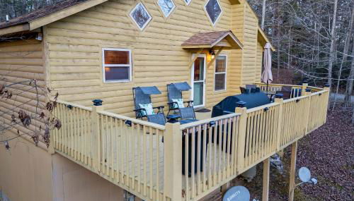 Mountain Cabin Fireplace Views Fire Pit - Foto 3