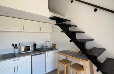 Studio 1 terrasse aperçu mer vignes - Foto 9