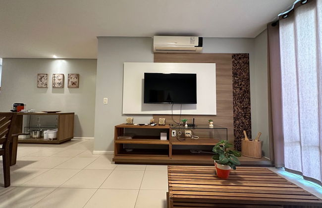 GranSol, Terreo, Pé na areia, 03 qtos, 08 hóspedes, a 600m do B PARK - Photo 24