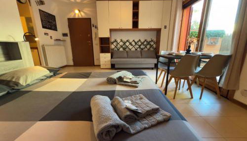 Monolocale + Ampio Terrazzo - Foto 3, towels, wardrobe, heating