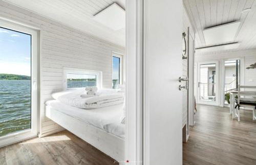 Hausboot Glücksmomente mit Dachterrasse in Schleswig am Ostseefjord Schlei - Foto 9