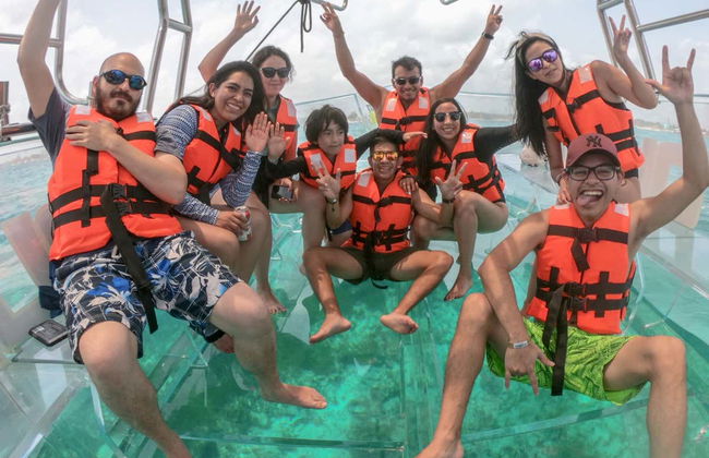 Cozumel Clear Boat Tour + Snorkel - Photo 5