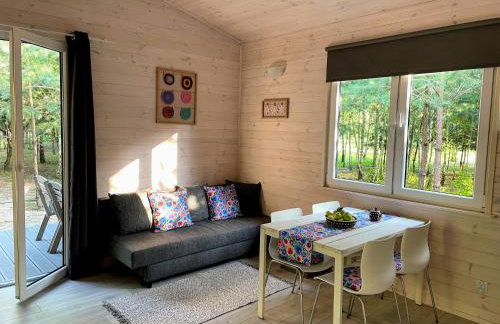 Sosnowy Raj domki nad rzeką Wkrą - Foto 74